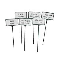 Comic Plant Signs