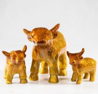 Aluminium Highland Cow Ornaments
