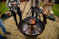 Kadai Cooking Bowl with 3 Chains 