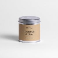 Grapefruit & Lime Scented Tin Candle