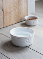 Garden Trading Pet Bowl with Paw Print
