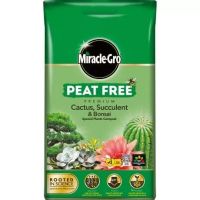 Miracle Gro Peat Free Cactus ,Succulent & Bonsai Compost 10L 