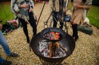Kadai Cooking Bowl with 3 Chains 