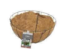 York Hanging Basket with Coco Liner 16"