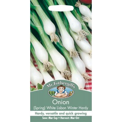 Onion (Spring) White Lisbon Winterhardy  