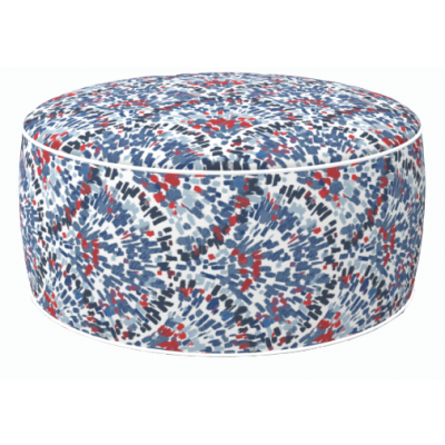 Coral Round Stool