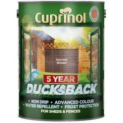 Cuprinol Ducksback - Harvest Brown 5L