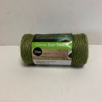 Green Jute Twine 55m