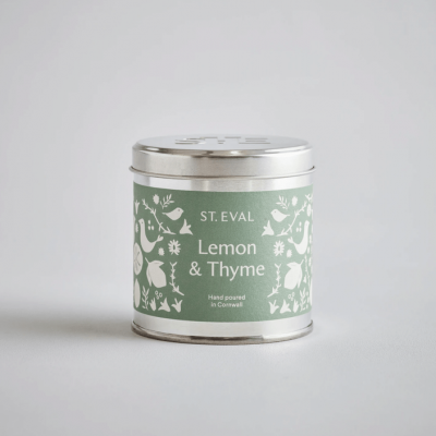 Lemon & Thyme Summer Folk Tin