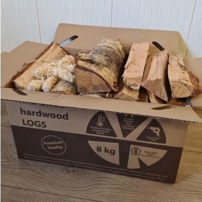 Kiln Dried Hardwood Log 8kg Starter Box