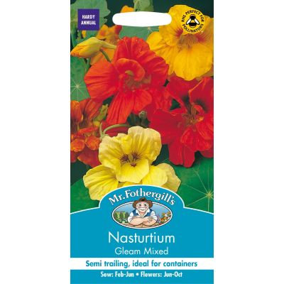 Nasturtium Gleam Mixed 