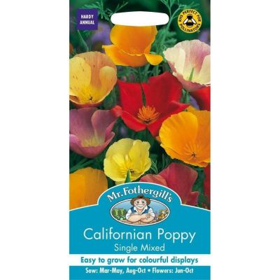 Californian Poppy Single Mixed 