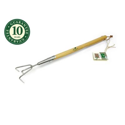 Mid Handled Stainless Steel Cultivator 25"