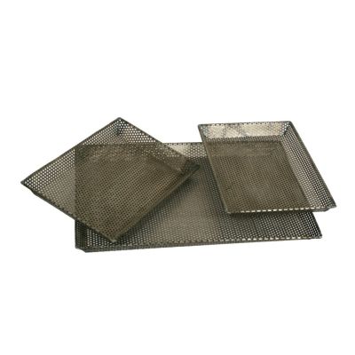 Set of x3 Kadai Grill Trays