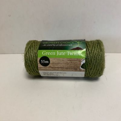 Green Jute Twine 55m