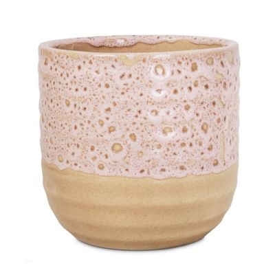 Morganite Reactive Glaze Planters