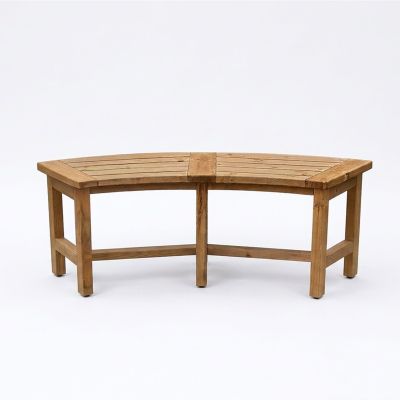 Appleton Curved Wooden Bench