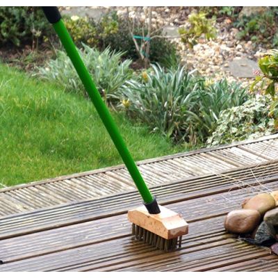 Greenkey Telescopic Decking Brush 
