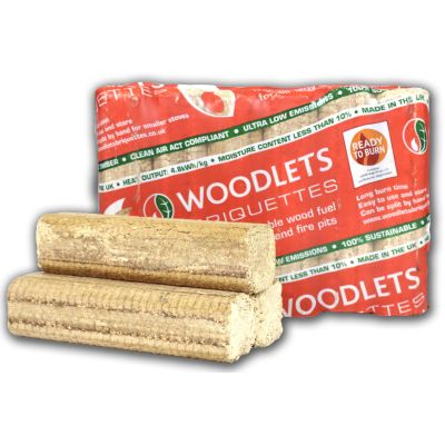 Woodlets Wood Briquettes (200mm)
